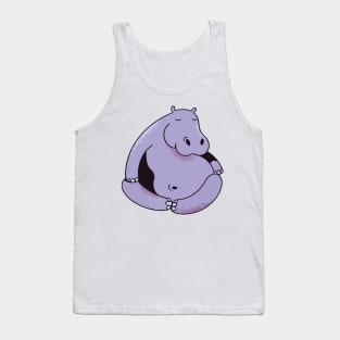 Hippo yoga Tank Top